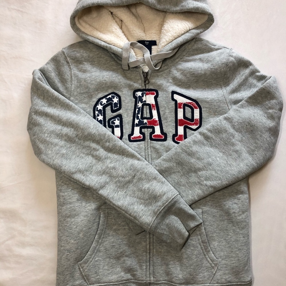 Gap Fleece Full Zip Hoodie